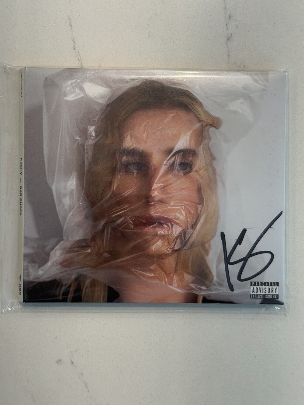 Kesha SIGNED AUTOGRAPHED Gag Order CD New IN HAND #2
